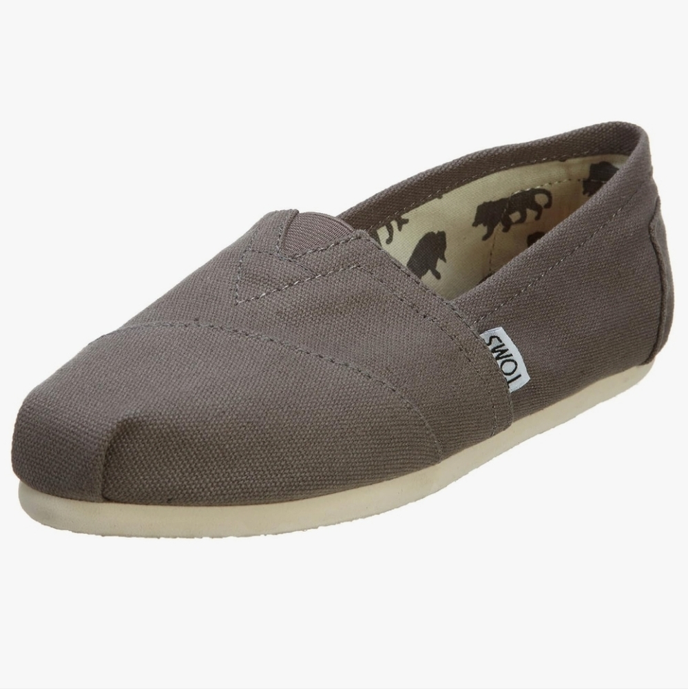 Toms Ash Canvas Women's Classic Flats